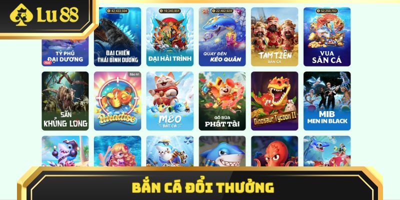 Sảnh bắn cá hiện đang thu hút rất nhiều thành viên tham gia